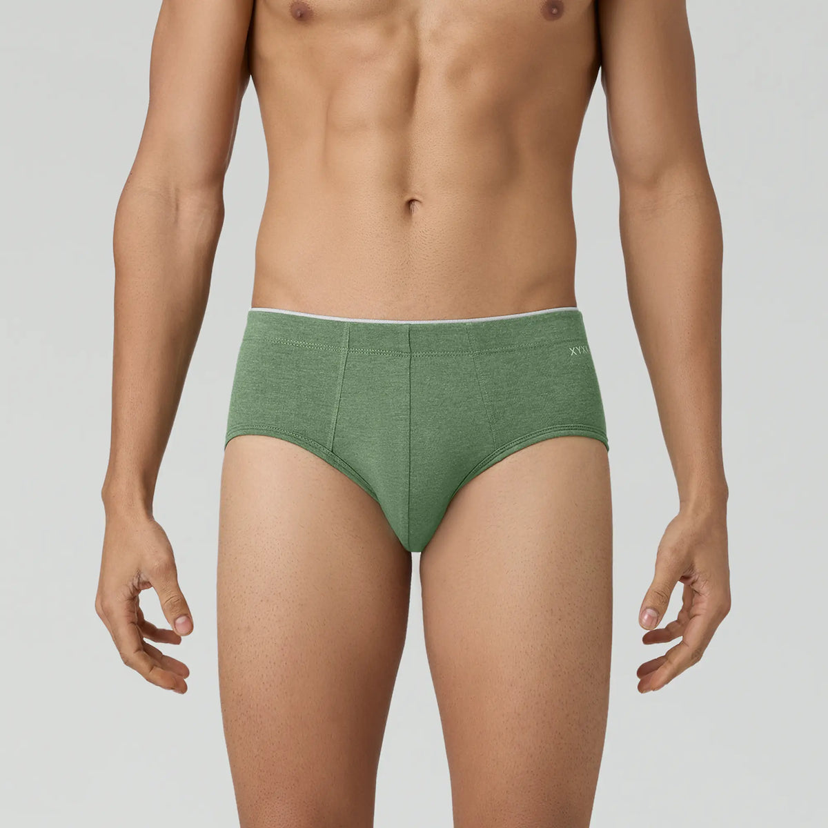 Limited Edition Medley Briefs Olive Green - XYXX Crew
