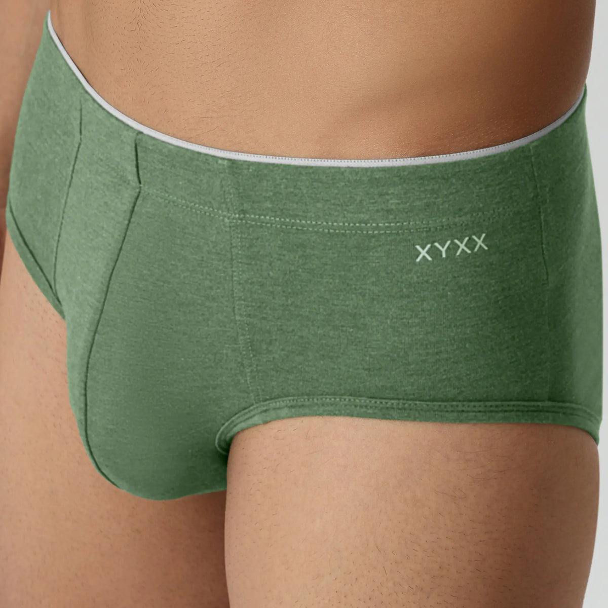 Limited Edition Medley Briefs Olive Green - XYXX Crew
