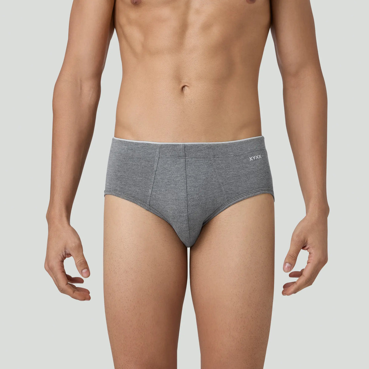 Uno Medley Modal Briefs Stone Grey - XYXX Crew