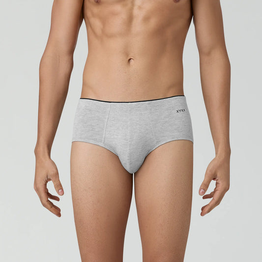 Uno Medley Modal Briefs Icy Grey - XYXX Crew