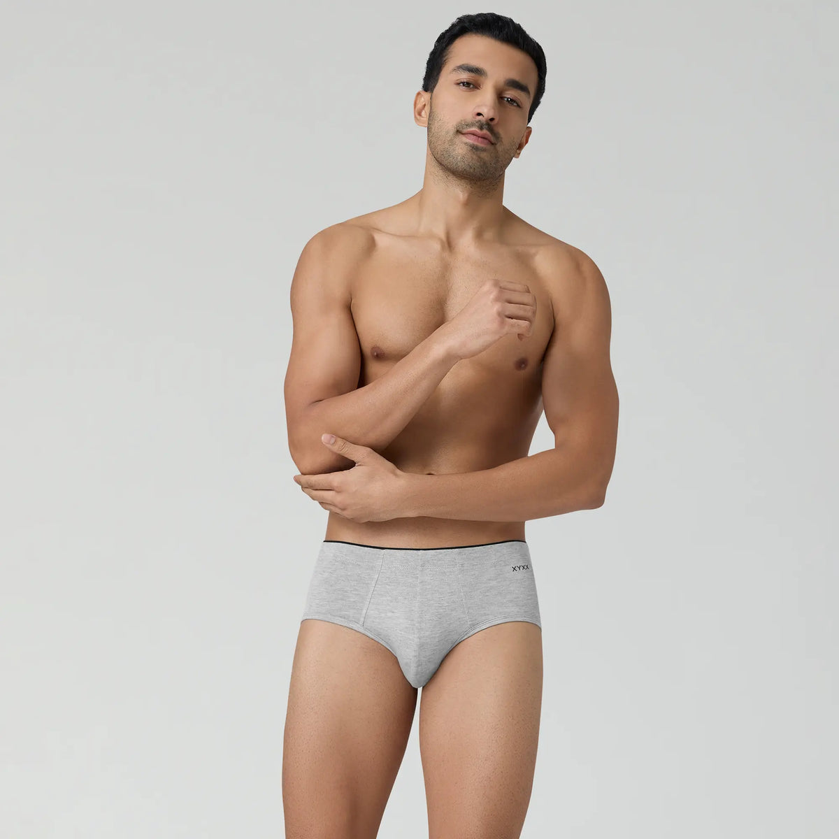Uno Medley Modal Briefs Icy Grey - XYXX Crew