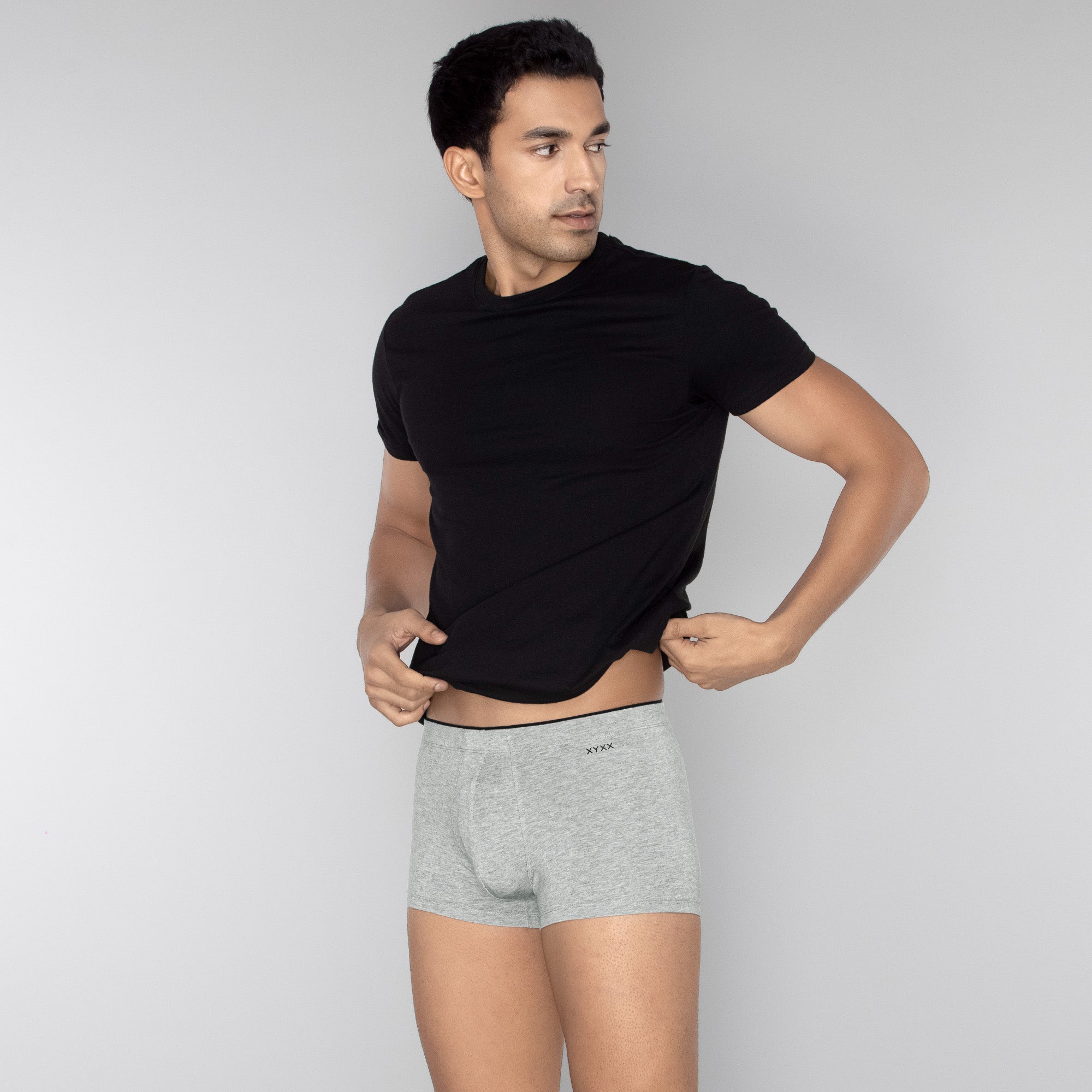 Uno Medley Modal Trunks For Men Icy Grey -  XYXX Mens Apparels