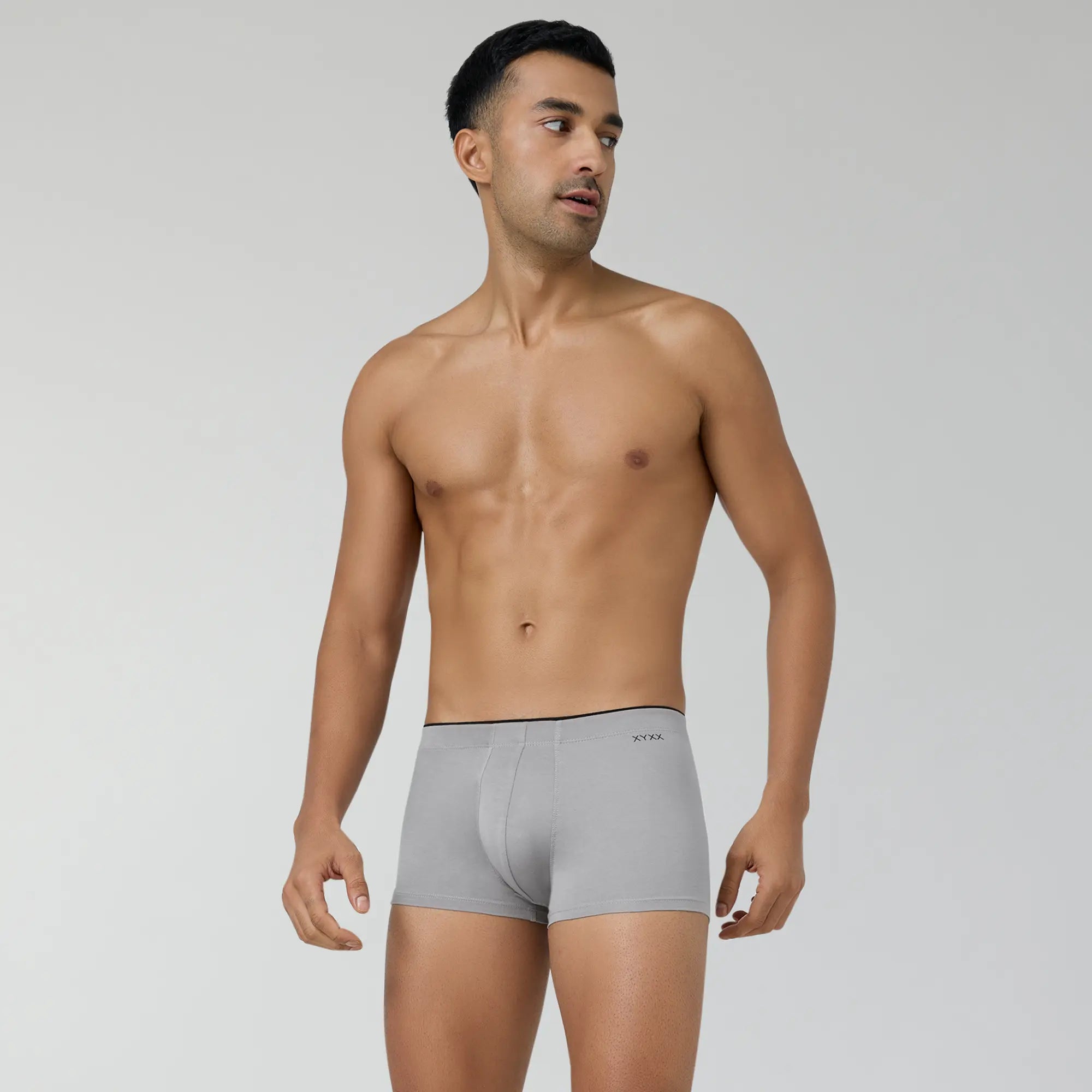 Uno Modal Trunks For Men Ash Grey - XYXX Crew