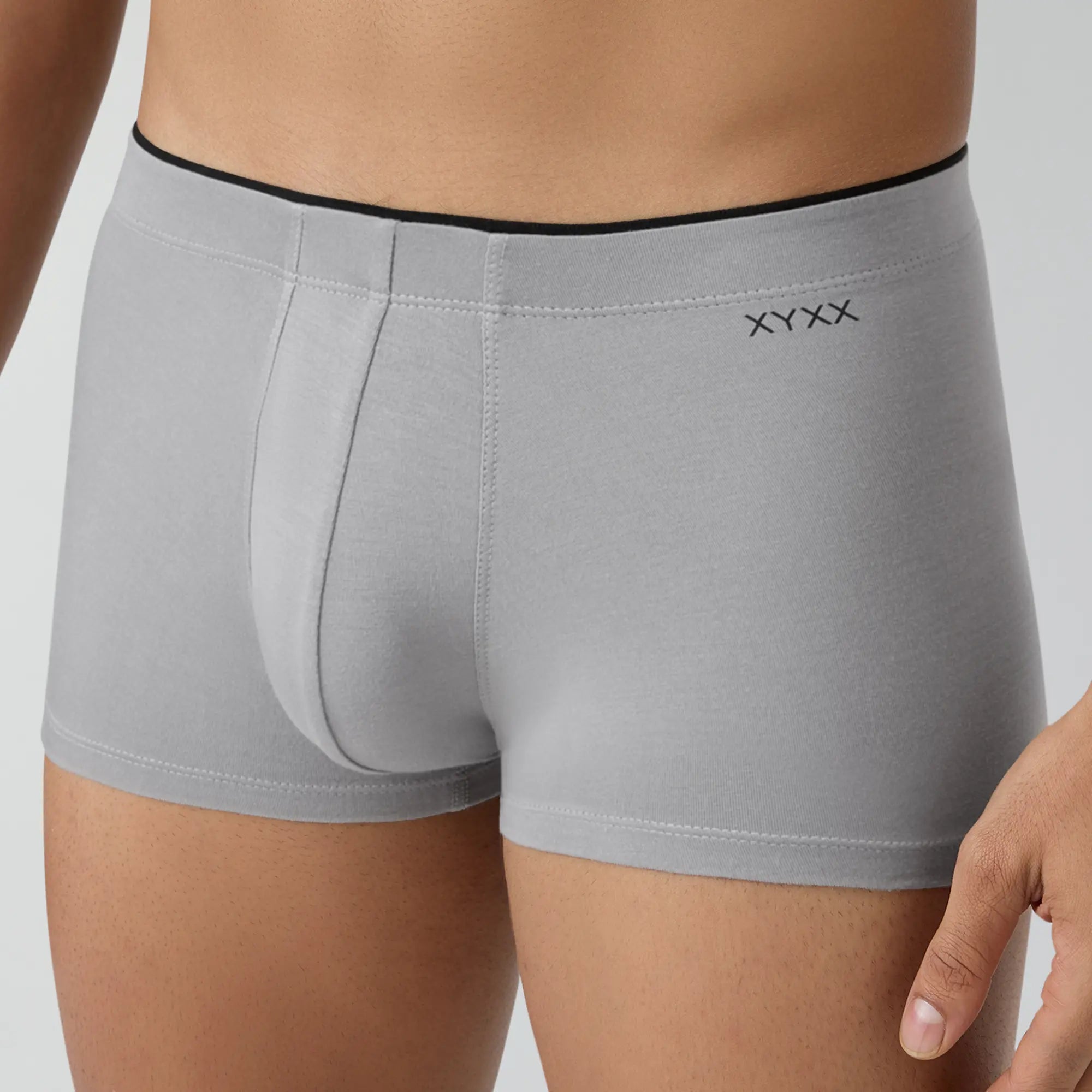 Uno Modal Trunks For Men Ash Grey - XYXX Crew