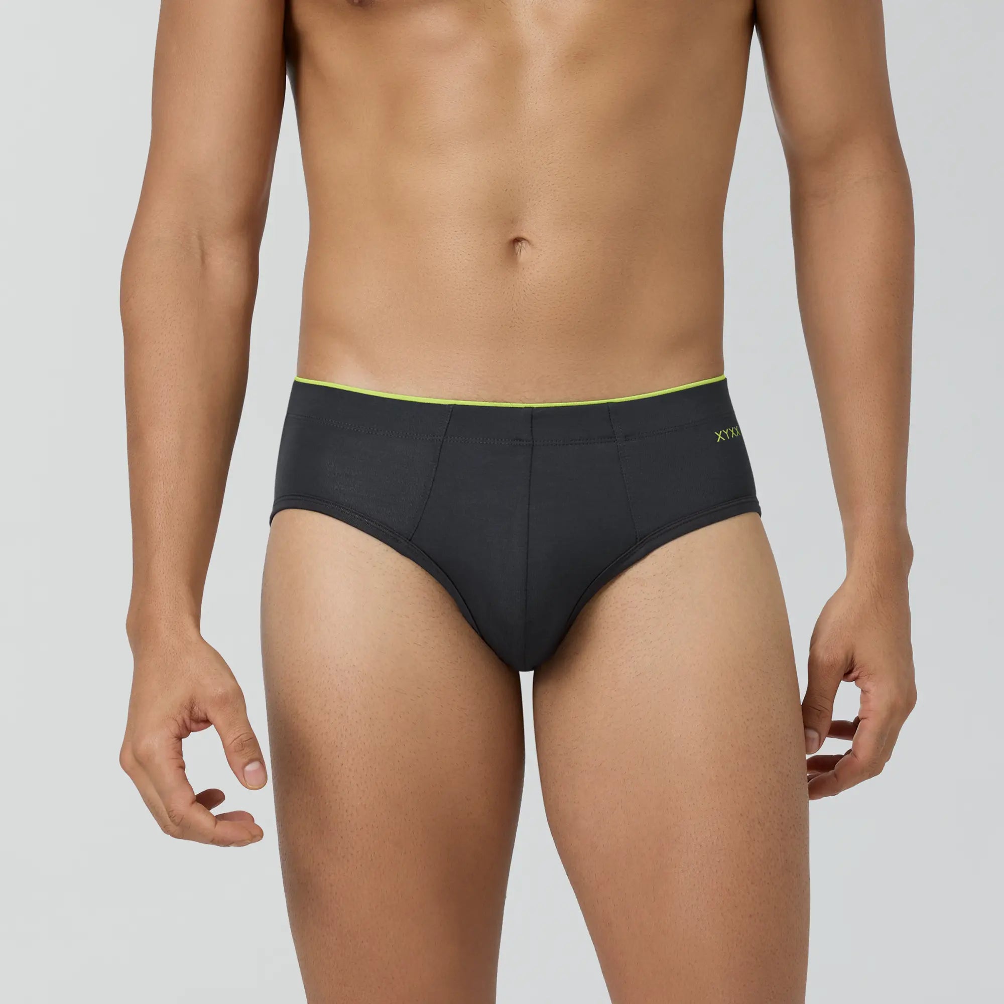 Uno Modal Briefs For Men Graphite Grey - XYXX Crew