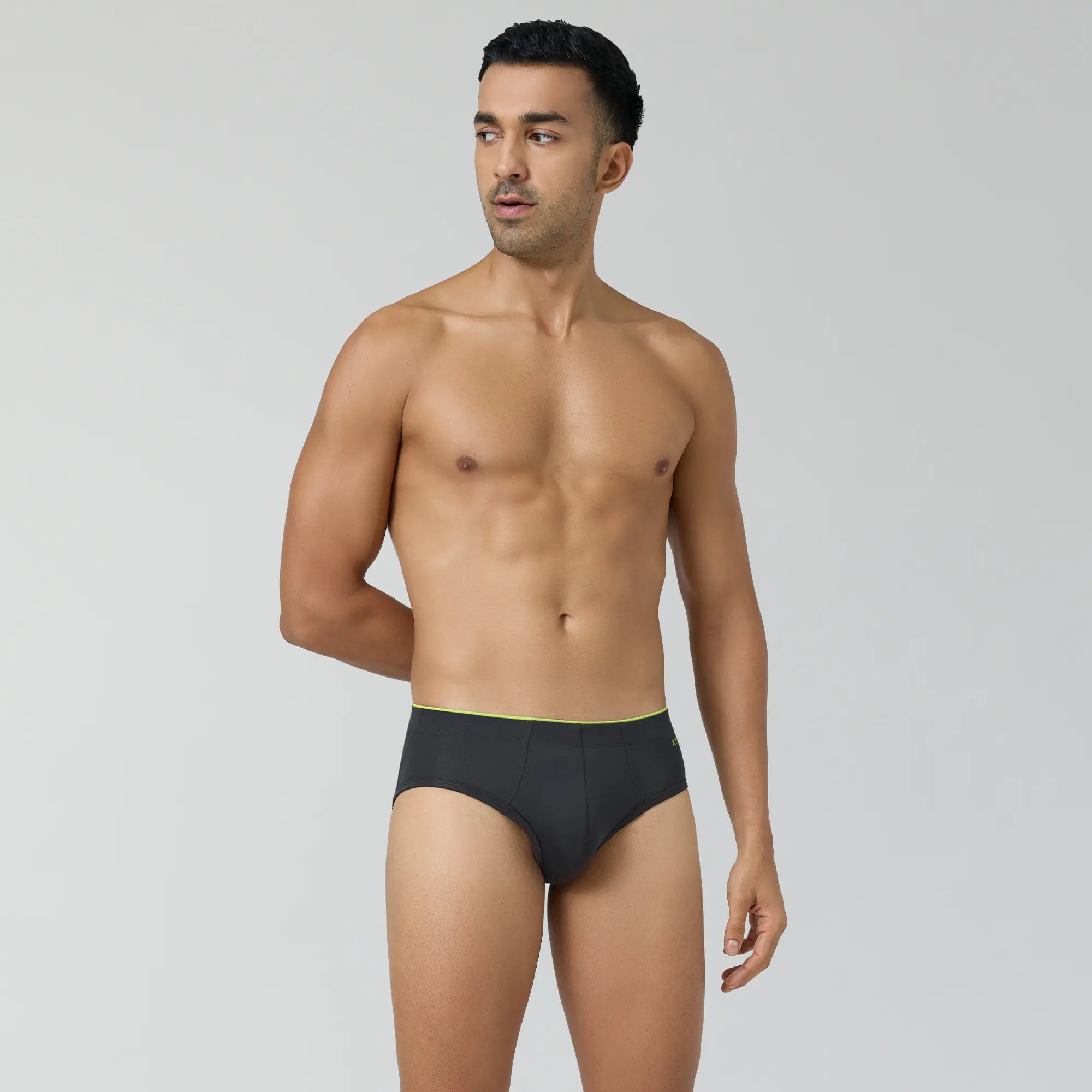 Uno Modal Briefs For Men Graphite Grey - XYXX Crew