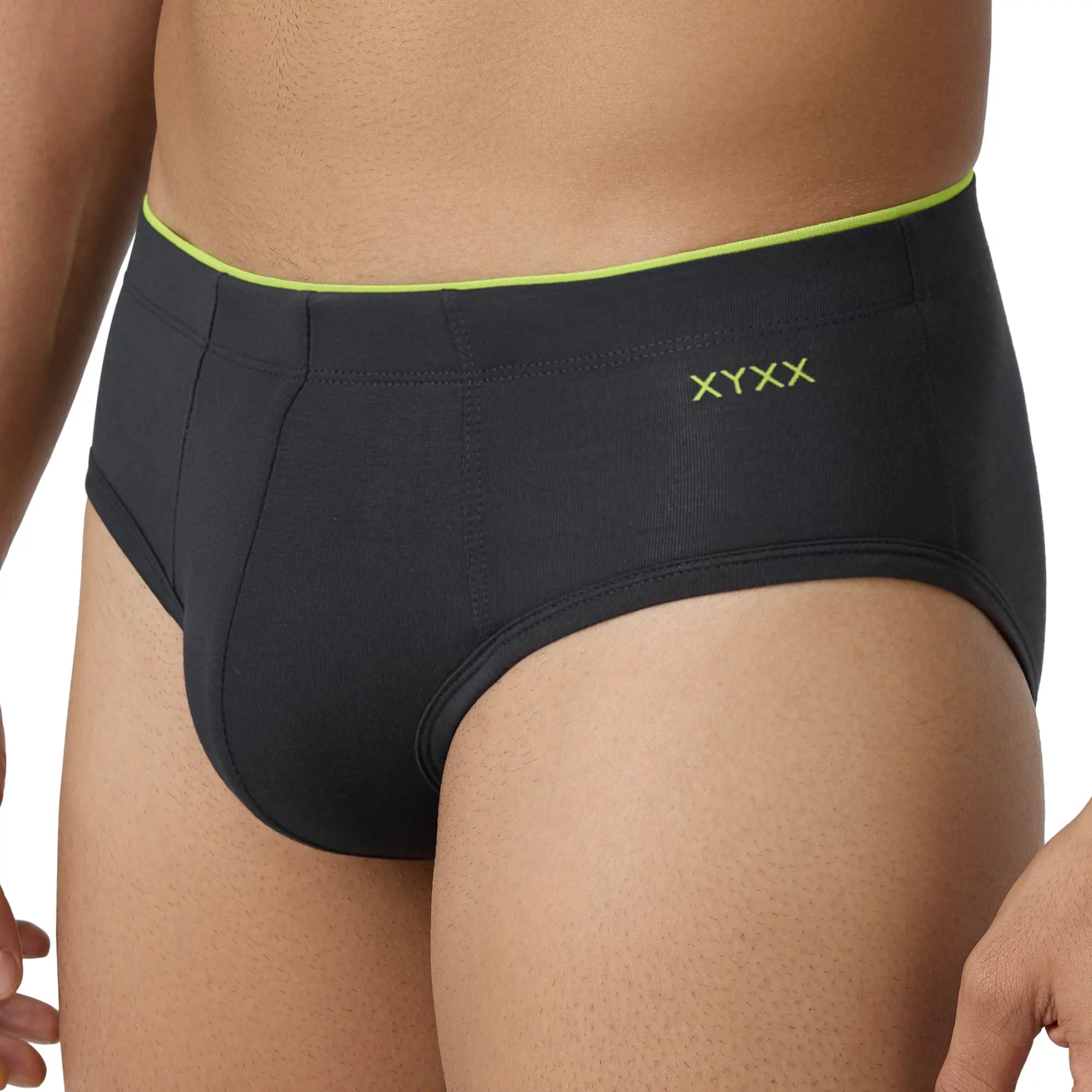 Uno Modal Briefs For Men Graphite Grey - XYXX Crew