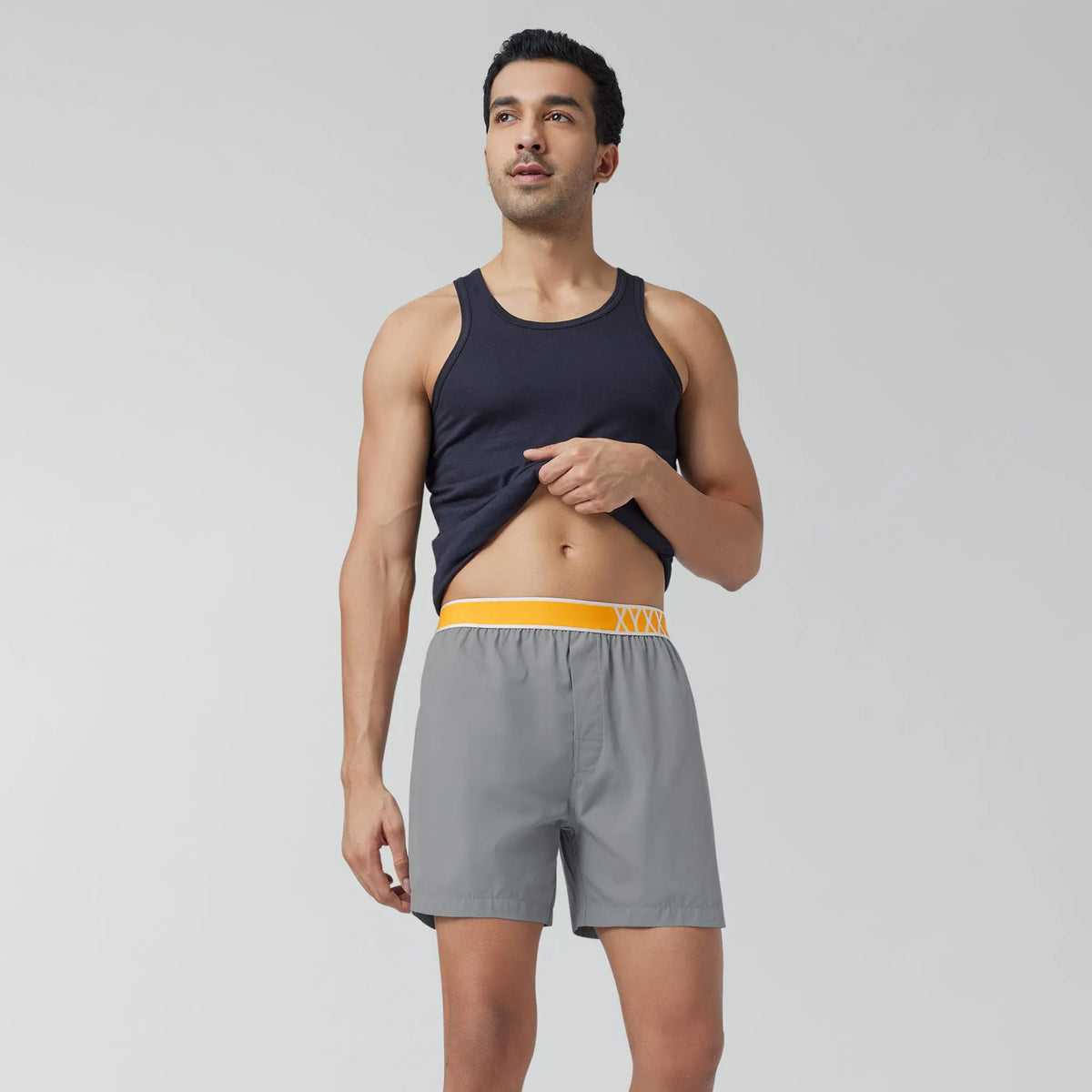 Volt Cotton Boxer Ash Grey - XYXX Crew
