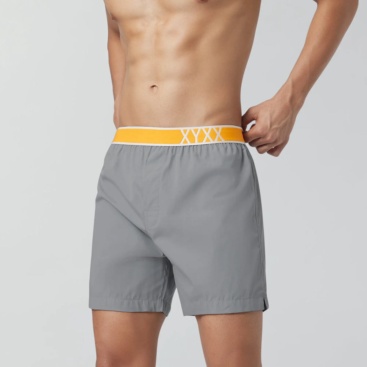 Volt Cotton Boxer Ash Grey - XYXX Crew