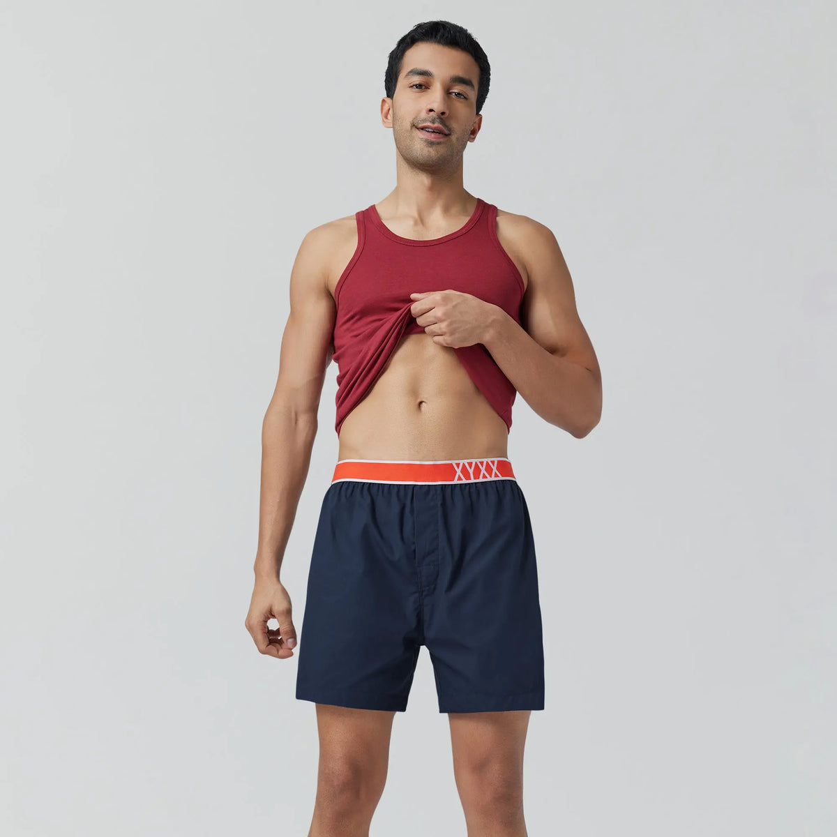 Volt Cotton Boxer Navy Blue - XYXX Crew