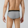 Zest Tactel Briefs Ash Grey