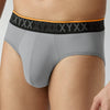 Zest Tactel Briefs Ash Grey