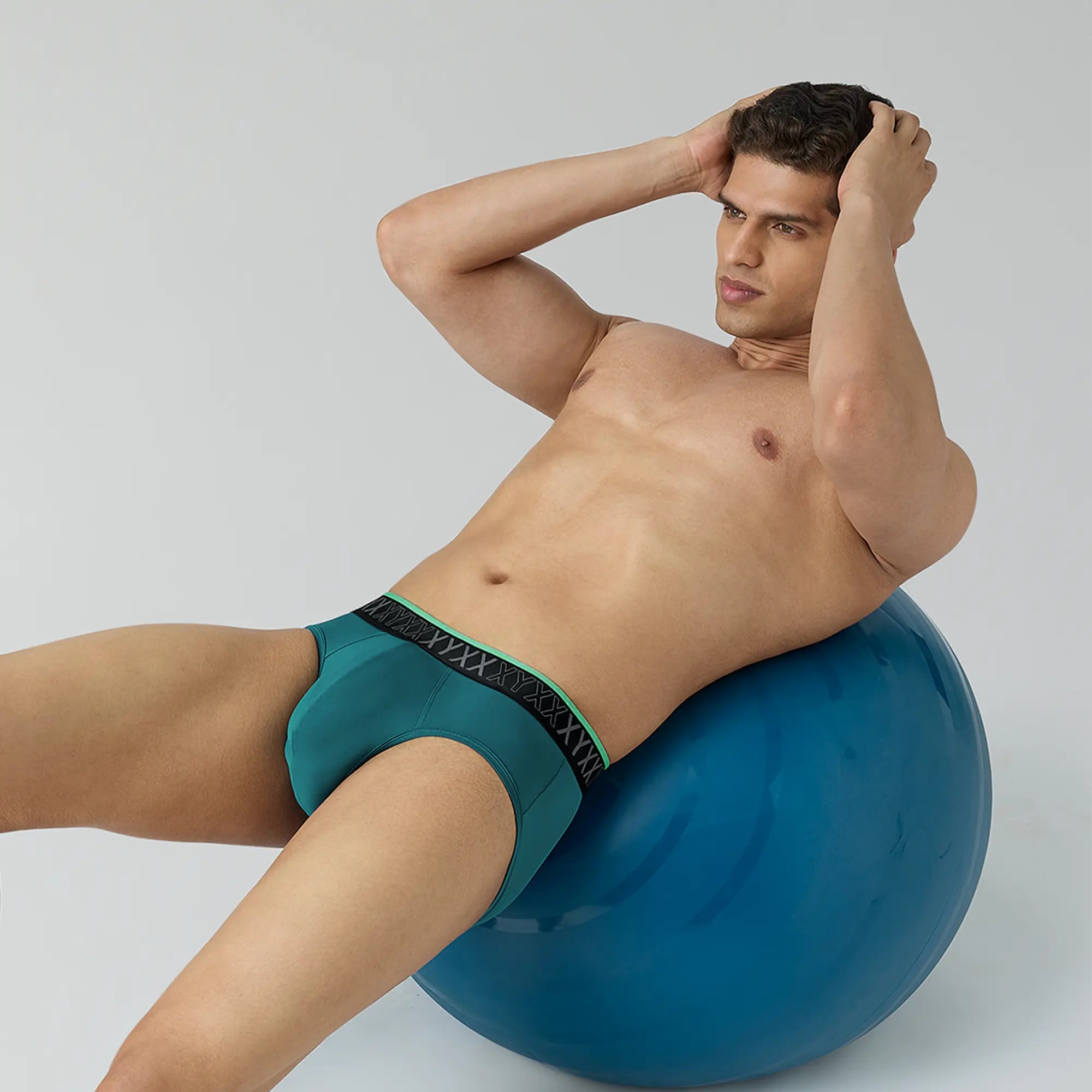 Zest Tactel Briefs Pacific Green