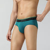 Zest Tactel Briefs Pacific Green