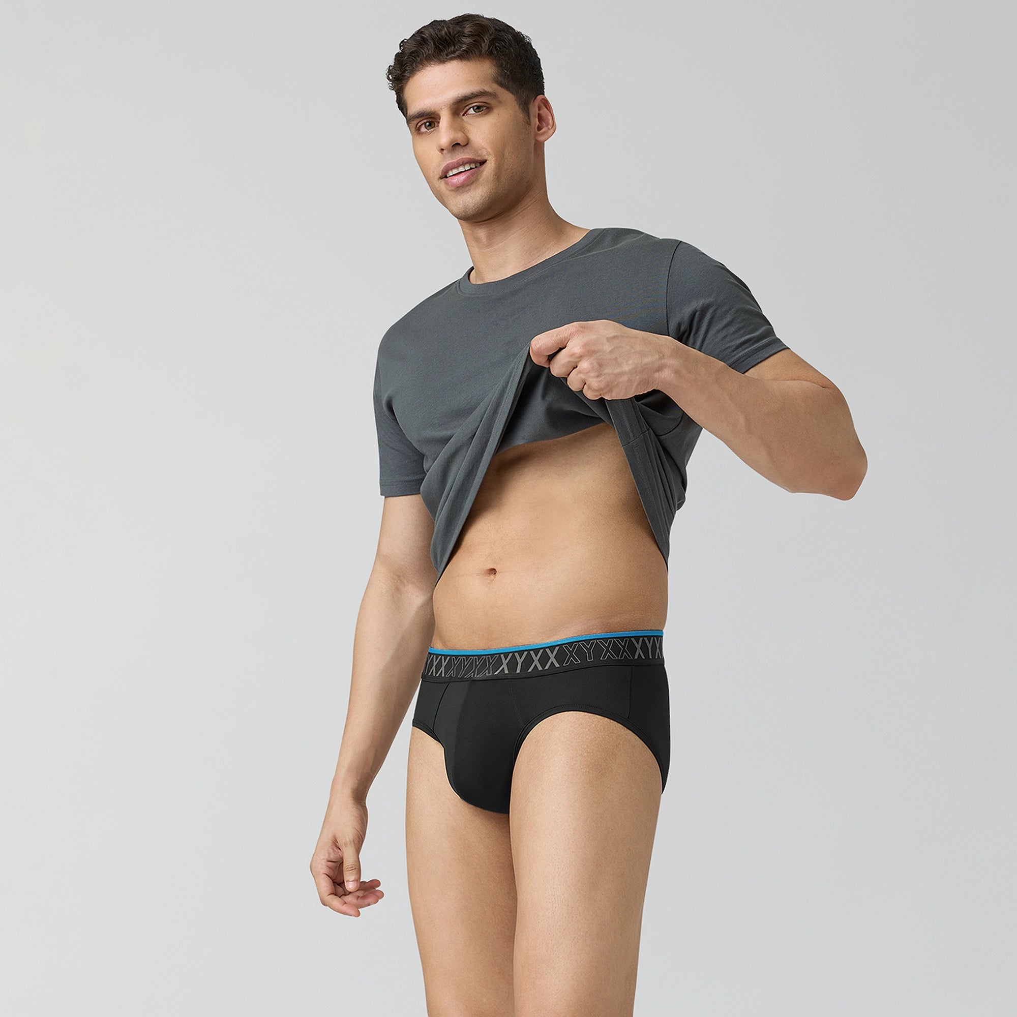 Zest Tactel Briefs Pitch Black