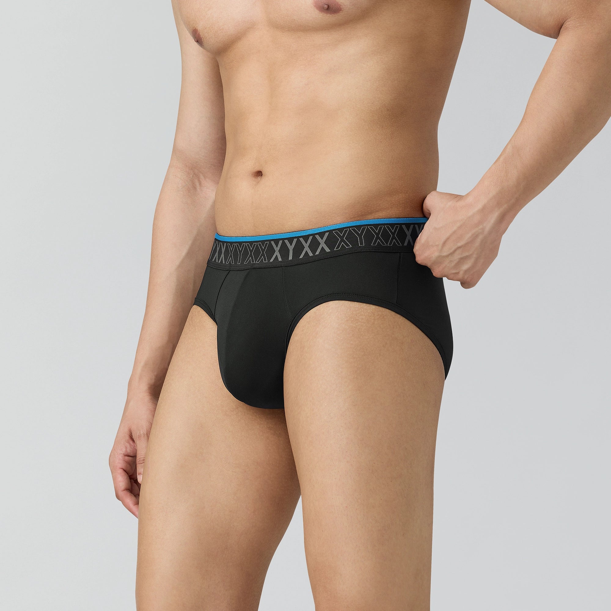 Zest Tactel Briefs Pitch Black