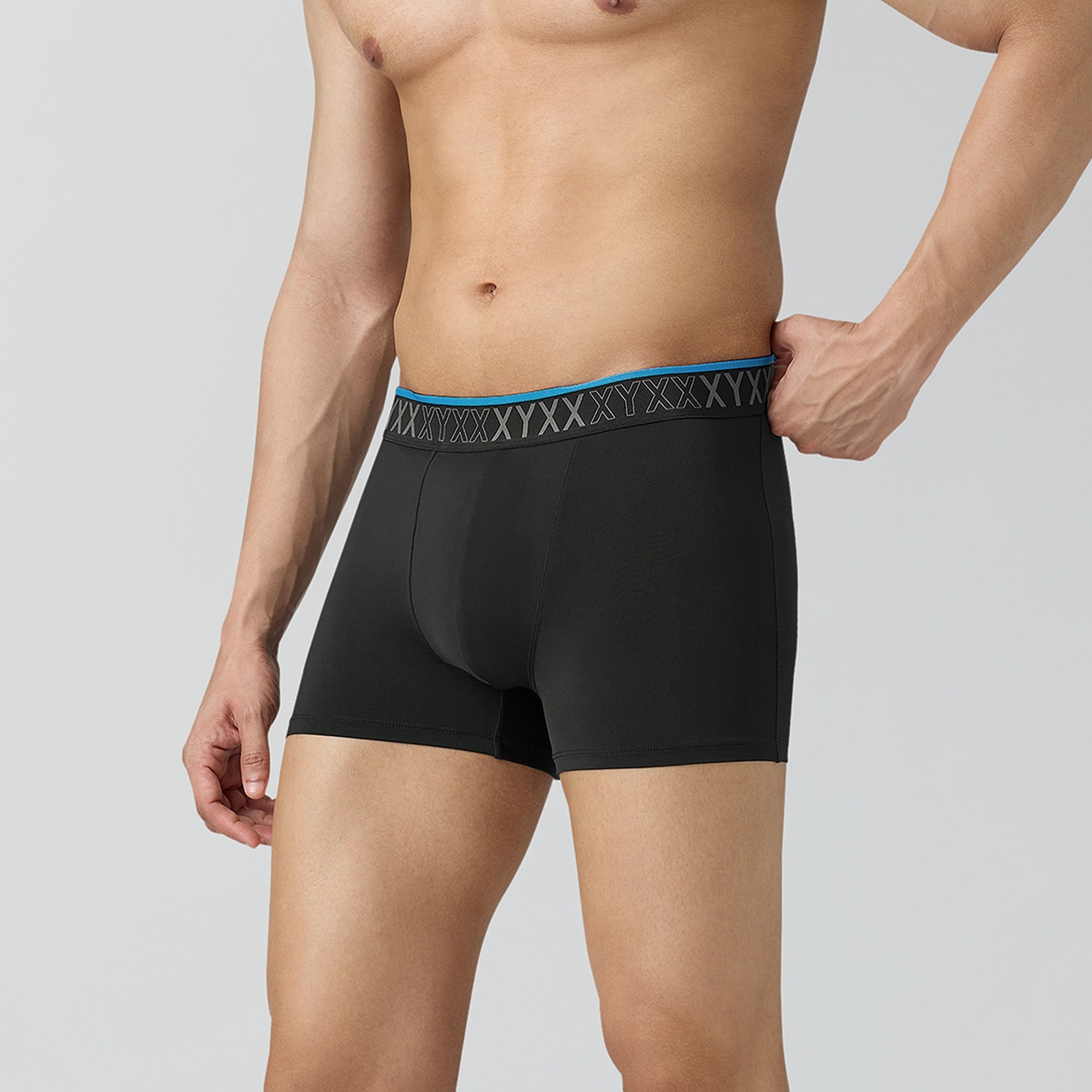 Zest Tactel Trunks Pitch Black