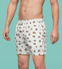 Remix Combed Cotton Boxers For Men Camera White - XYXX Mens Apparels