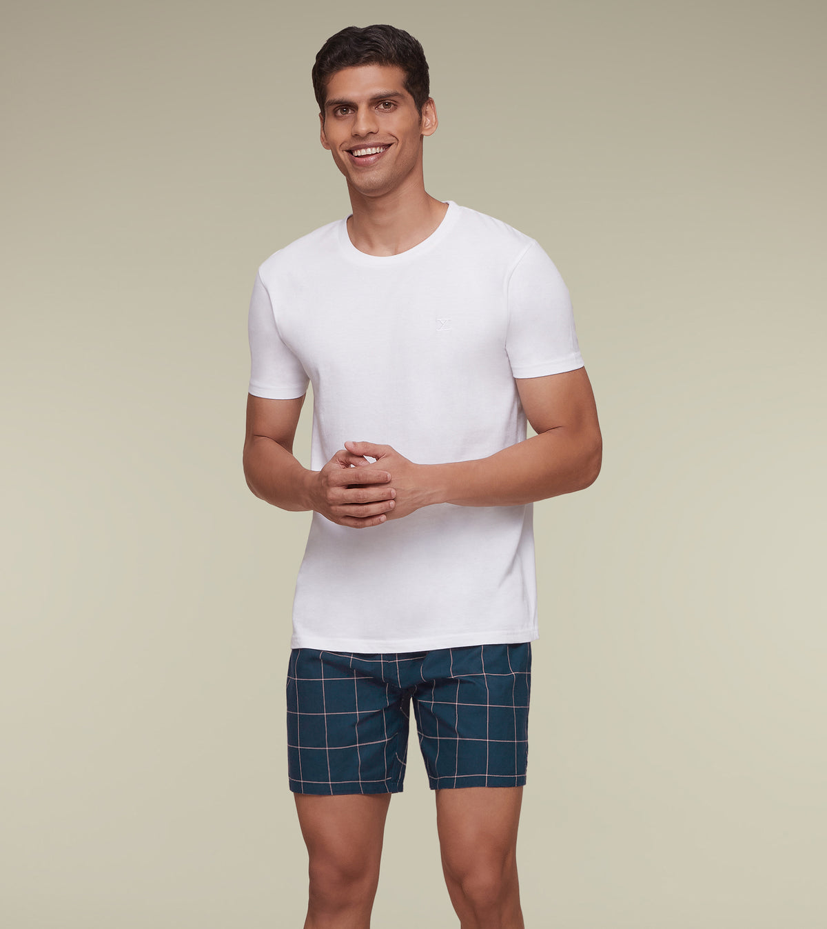 Checkmate Combed Cotton Boxers Pink Pop