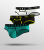 Vibe Modal Briefs For Men Pack of 3 (Aqua Green, Black, White) -  XYXX Mens Apparels