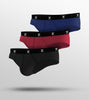Ace Modal Briefs For Men Pack of 3 (Dark Blue, Red, Black) -  XYXX Mens Apparels