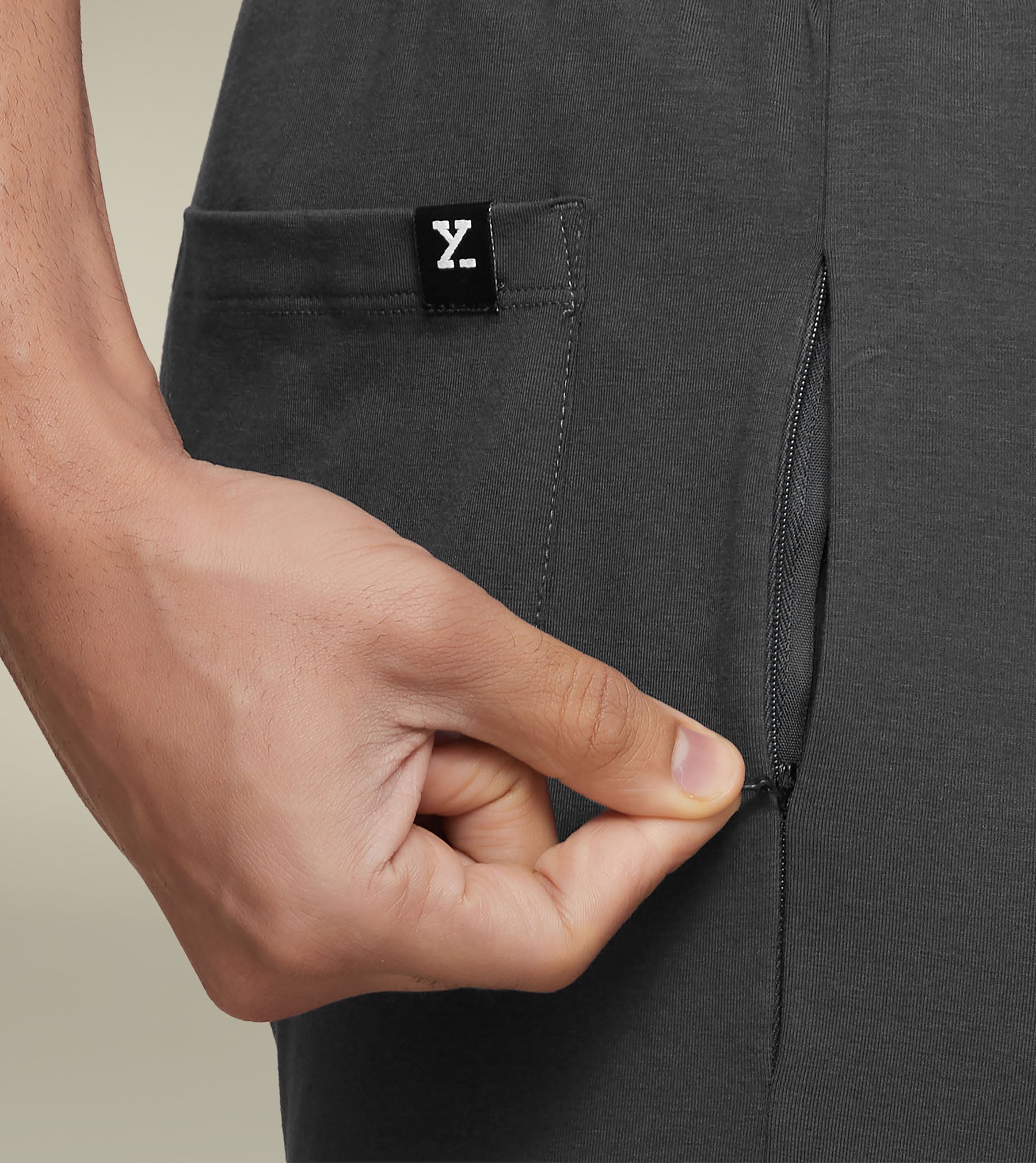 Ace Modal-Cotton Joggers For Men Graphite Grey - XYXX Mens Apparels