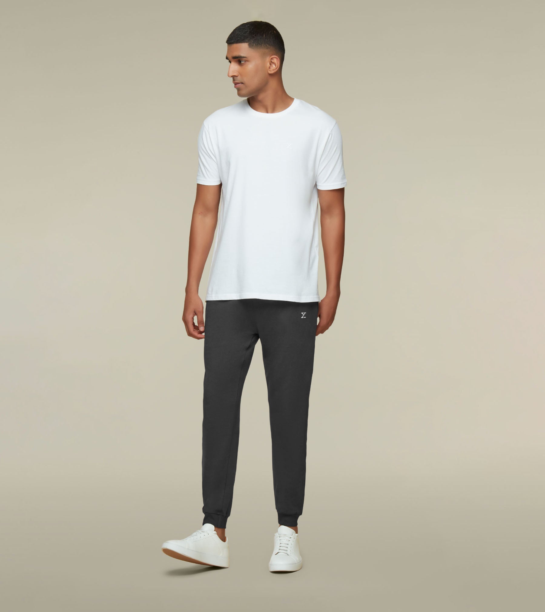 IntelliSoft Ace Modal-Cotton Joggers Graphite Grey