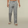 Checkmate Combed Cotton Pyjamas For Men Frost Grey - XYXX Mens Apparels