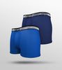 Hues Modal Trunks For Men Pack of 2 (All Blue) -  XYXX Mens Apparels