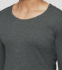 Alpine Cotton Rich Long Sleeve Thermal Set For Men Graphite Grey - XYXX Mens Apparels