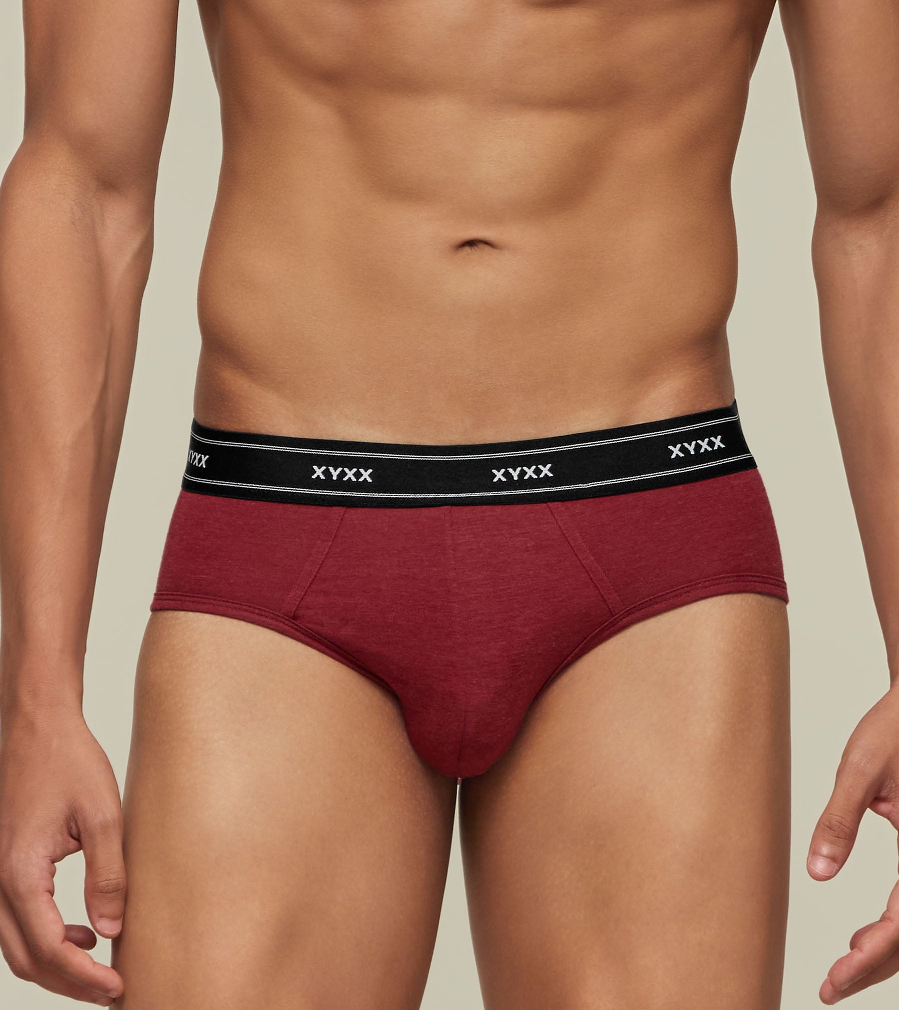 Apollo Bamboo Cotton Briefs For Men Pack of 2 (Red, Black) -  XYXX Mens Apparels