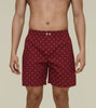 Astor Combed Cotton Boxer Shorts For Men Starry Maroon - XYXX Mens Apparels