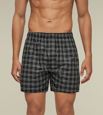Checkmate Combed Cotton Boxers Shoot Up