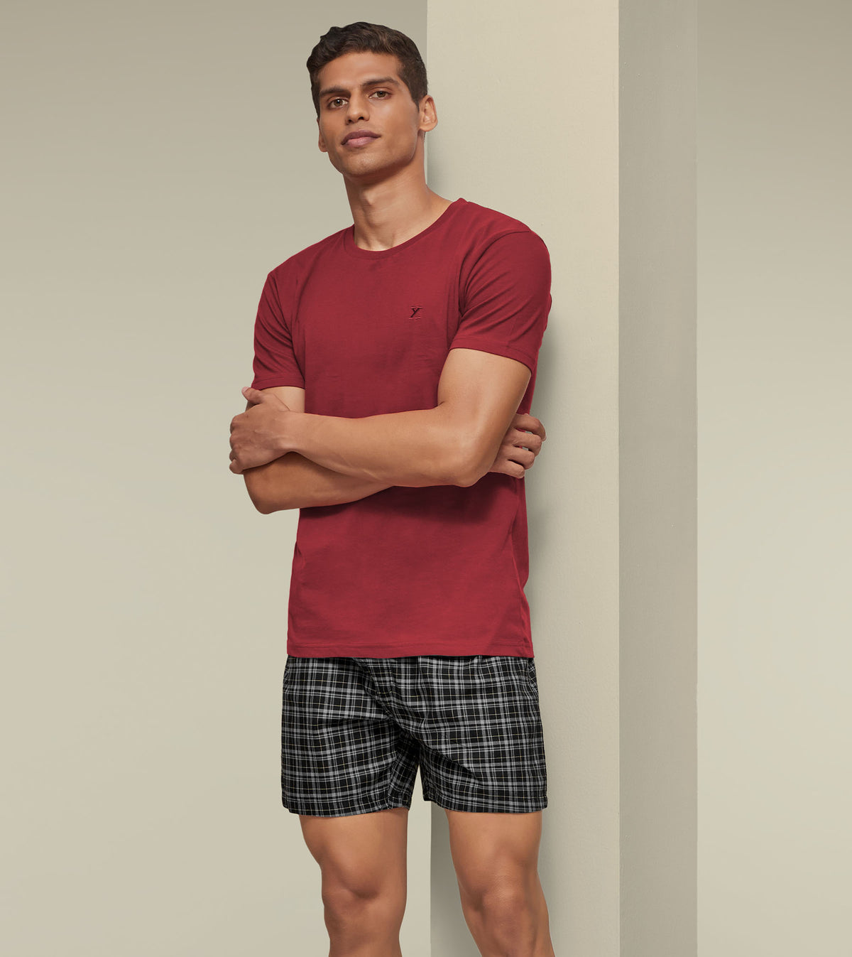 Checkmate Combed Cotton Boxers Shoot Up