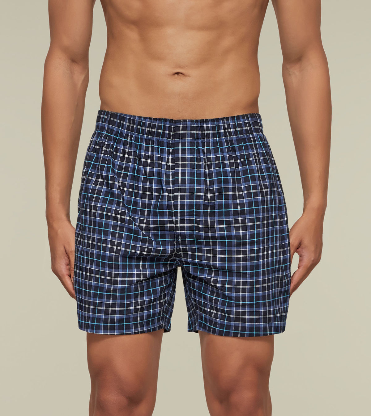 Checkmate Combed Cotton Boxers Beat The Blues