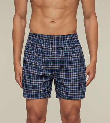 Checkmate Combed Cotton Boxers Beat The Blues