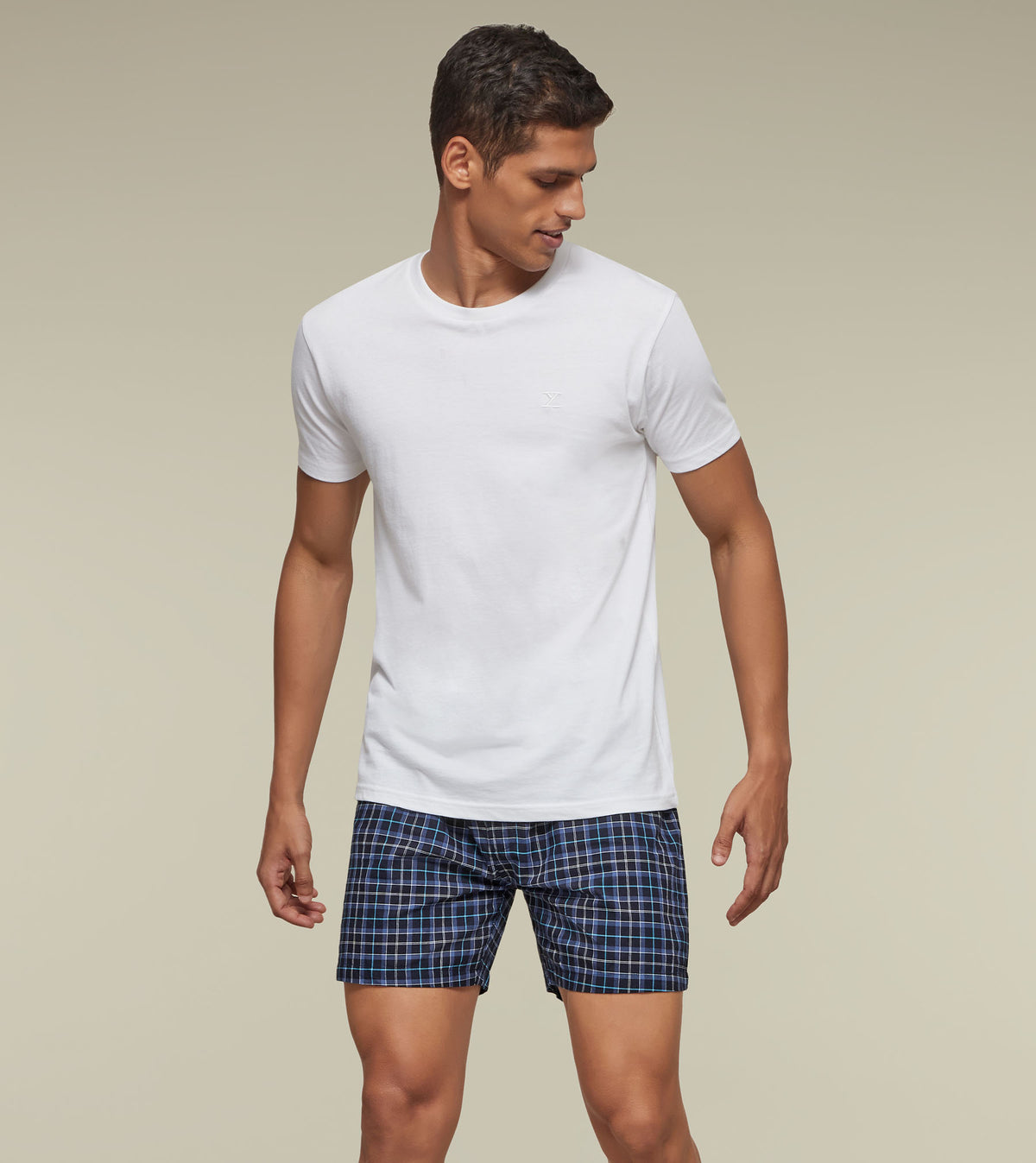 Checkmate Combed Cotton Boxers Beat The Blues