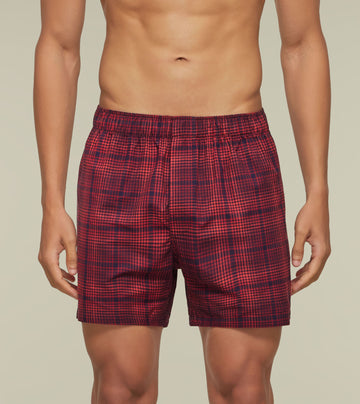 Checkmate Combed Cotton Boxers Oh-So-Brit
