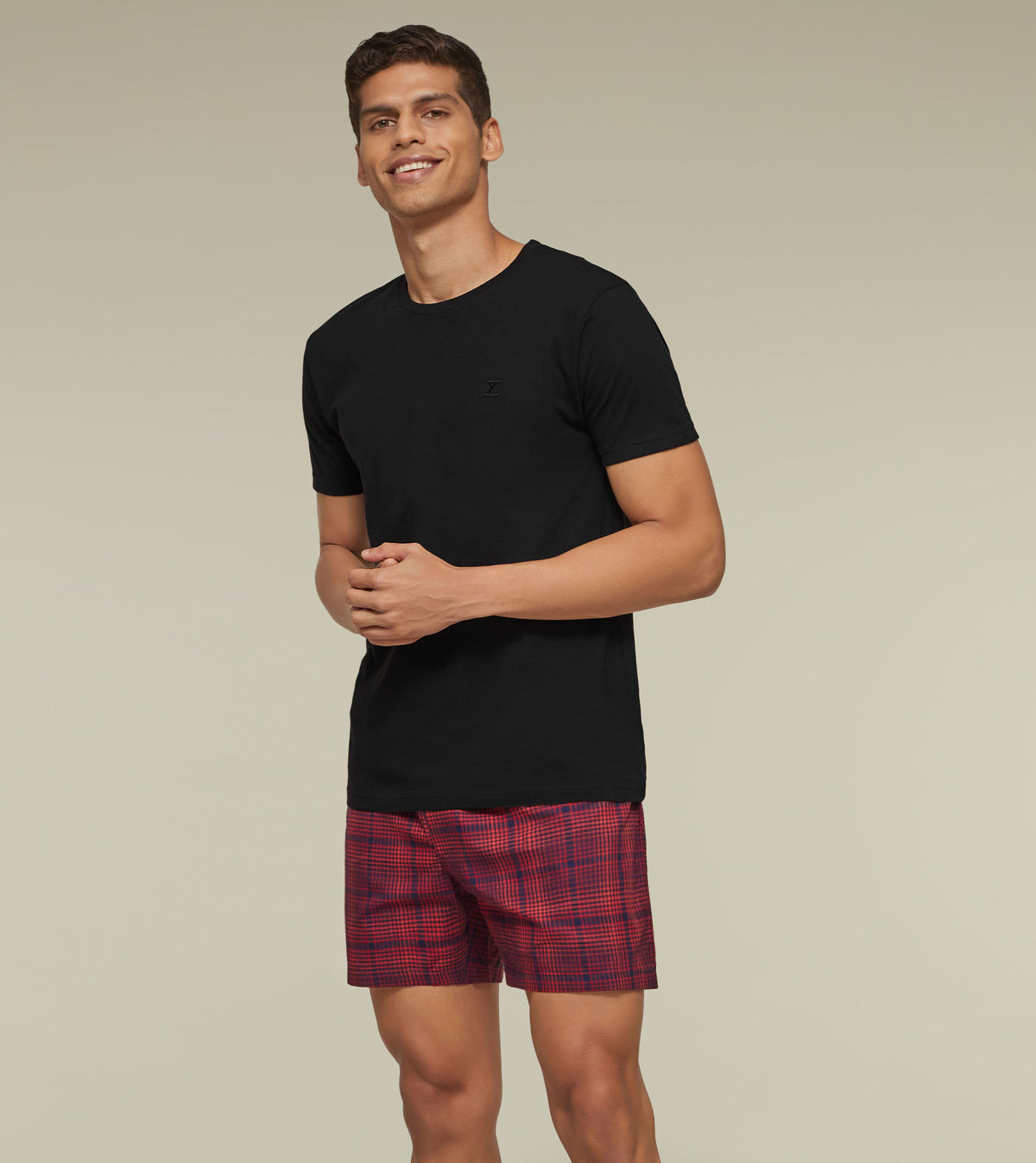 Checkmate Combed Cotton Boxers Oh-So-Brit