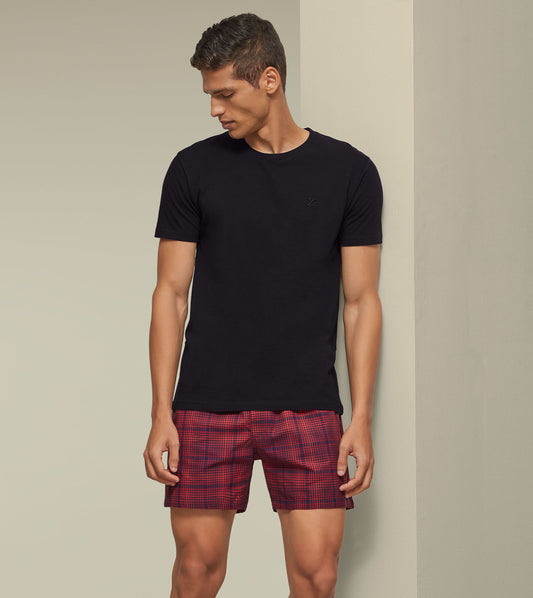 Checkmate Combed Cotton Boxers Oh-So-Brit