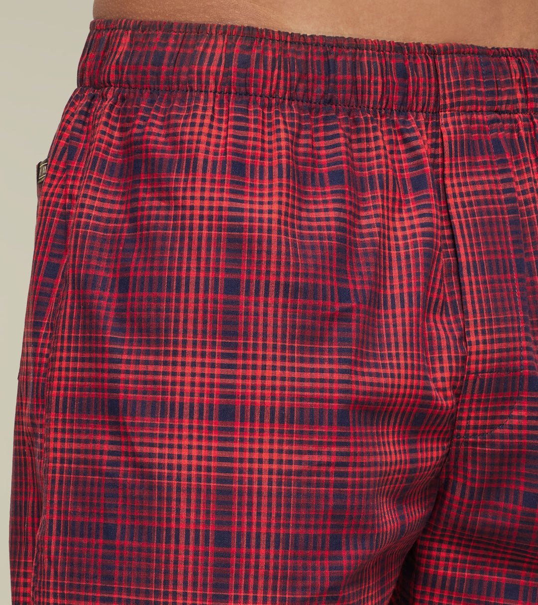 Buy Checkmate Men's [Red And Beat The Blues] Combed Cotton Boxers ...