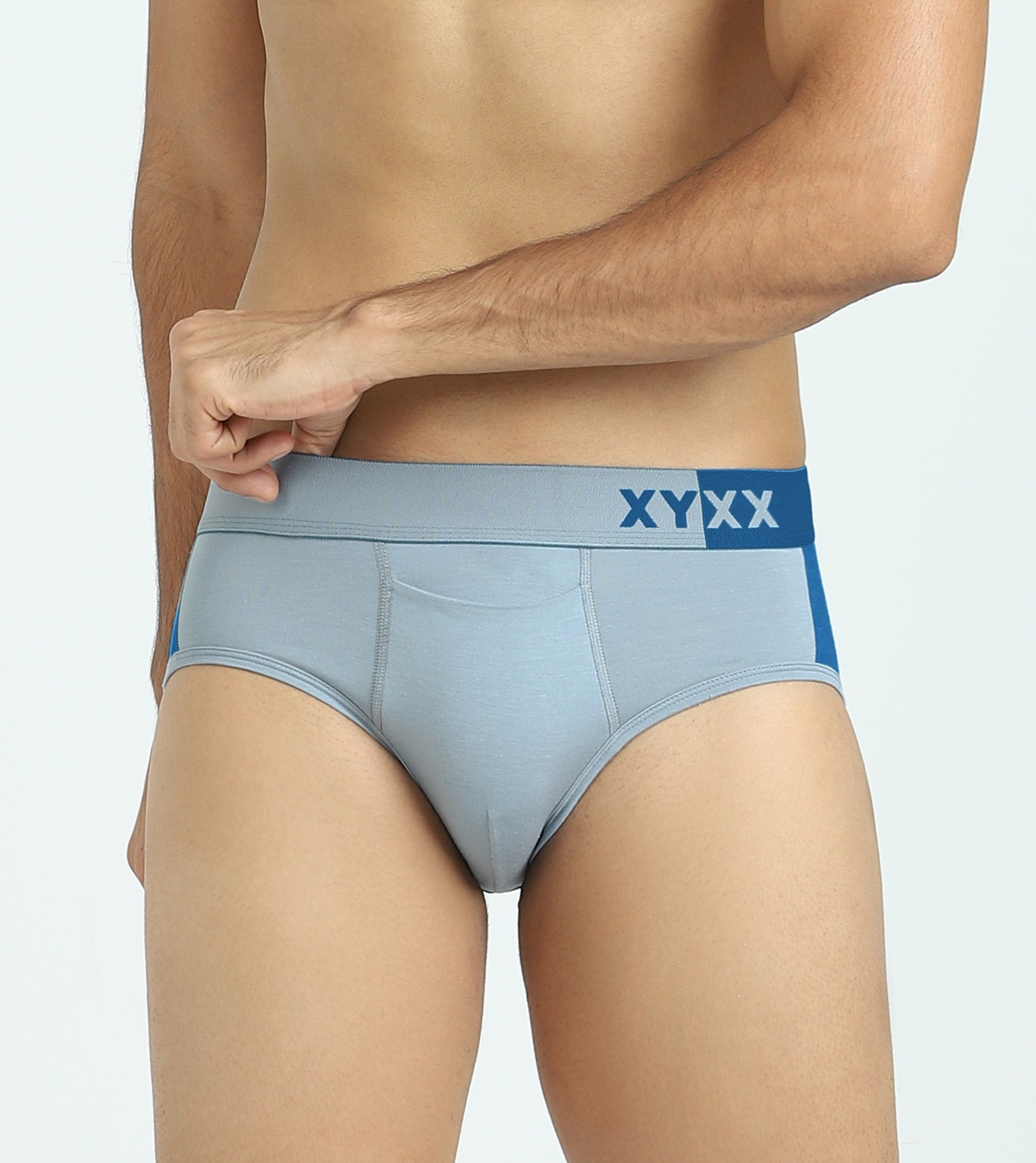 Dualist Modal Briefs For Men Port Blue -  XYXX Mens Apparels