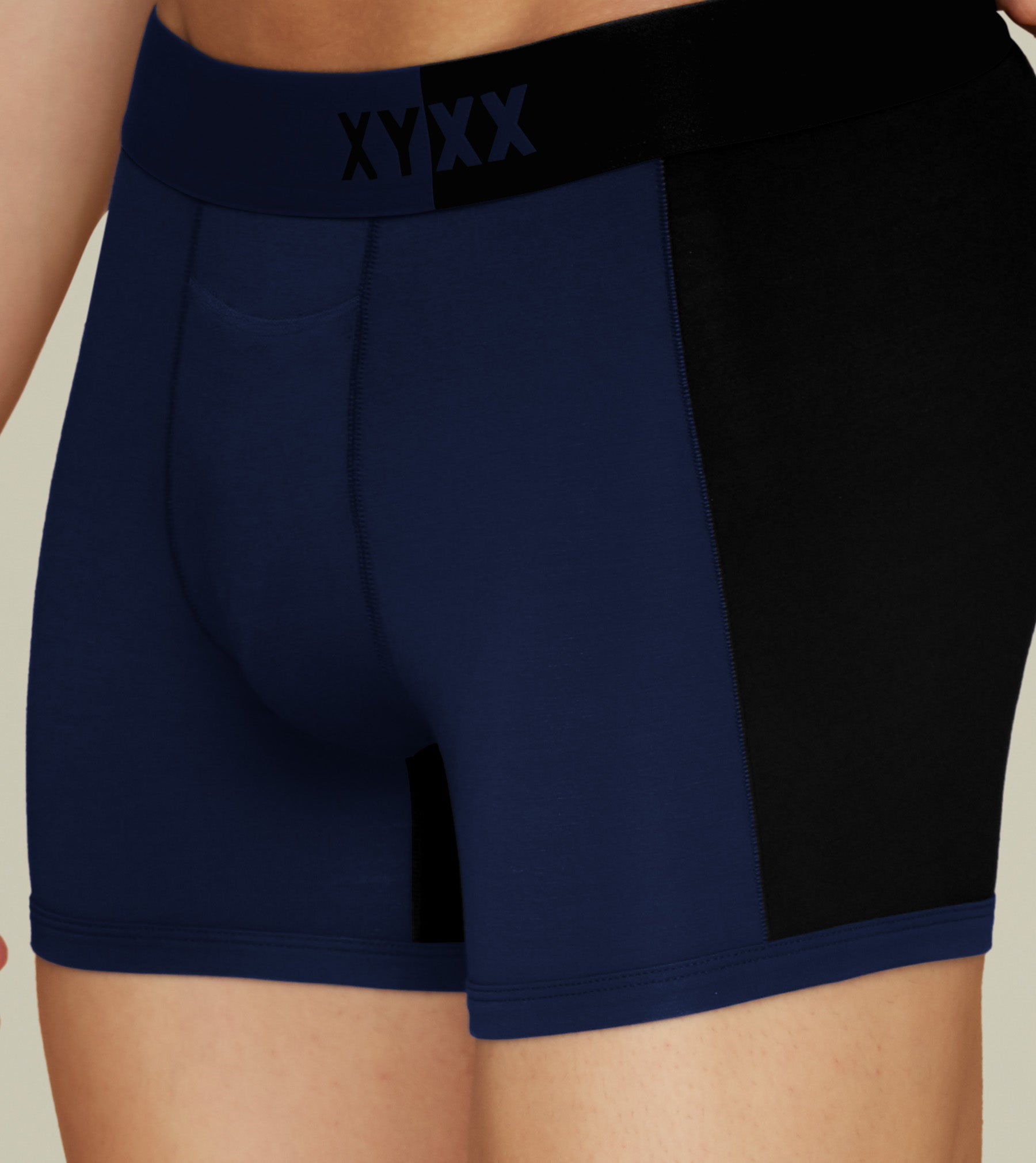 Dualist Modal Trunks For Men Pack of 3 (Aqua Blue, Lime Yellow, Dark Blue) -  XYXX Mens Apparels
