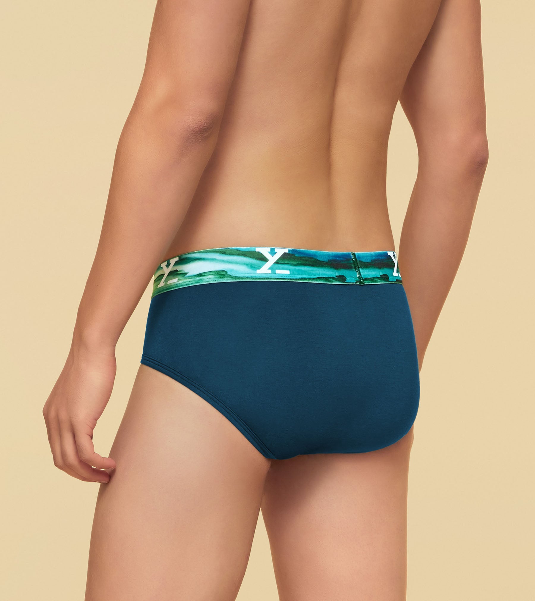 Dynamo Modal Briefs For Men Pack of 3 (Green, Grey, White) -  XYXX Mens Apparels