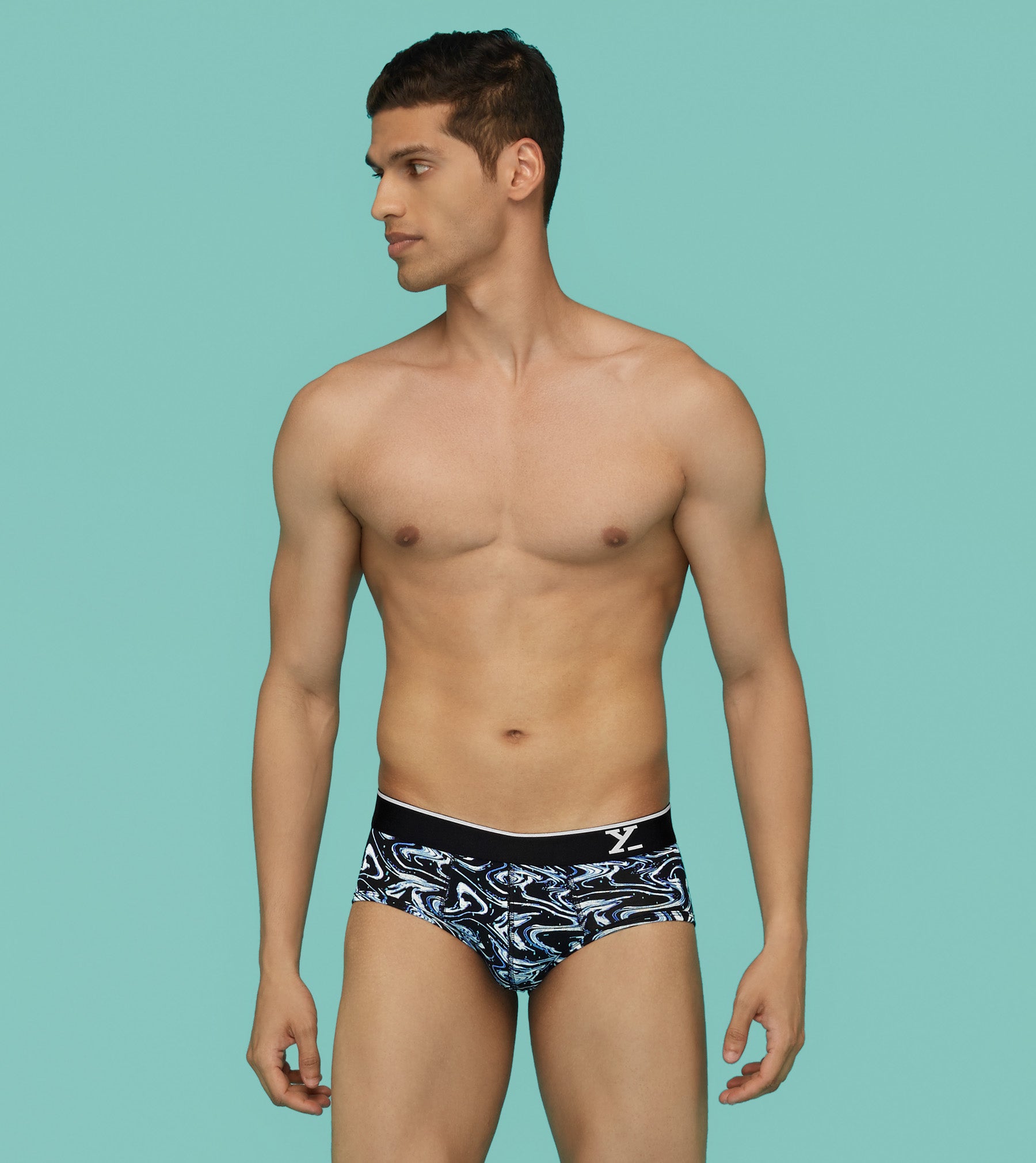 Buy Euro Solid Briefs - Assorted ,Pack Of 5 Online at Low Prices in India 