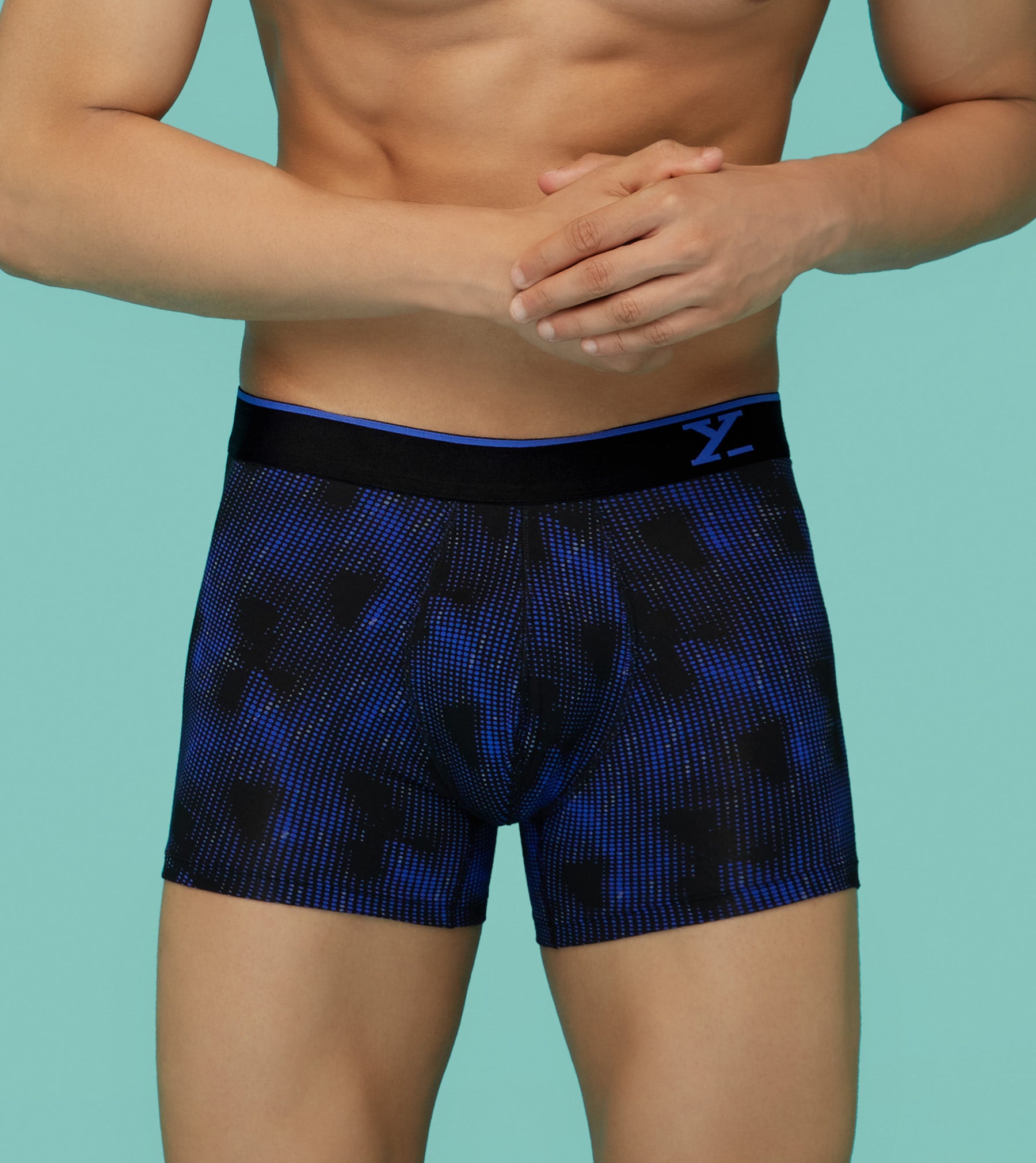 Flux Modal Trunks For Men Octave Blue -  XYXX Mens Apparels
