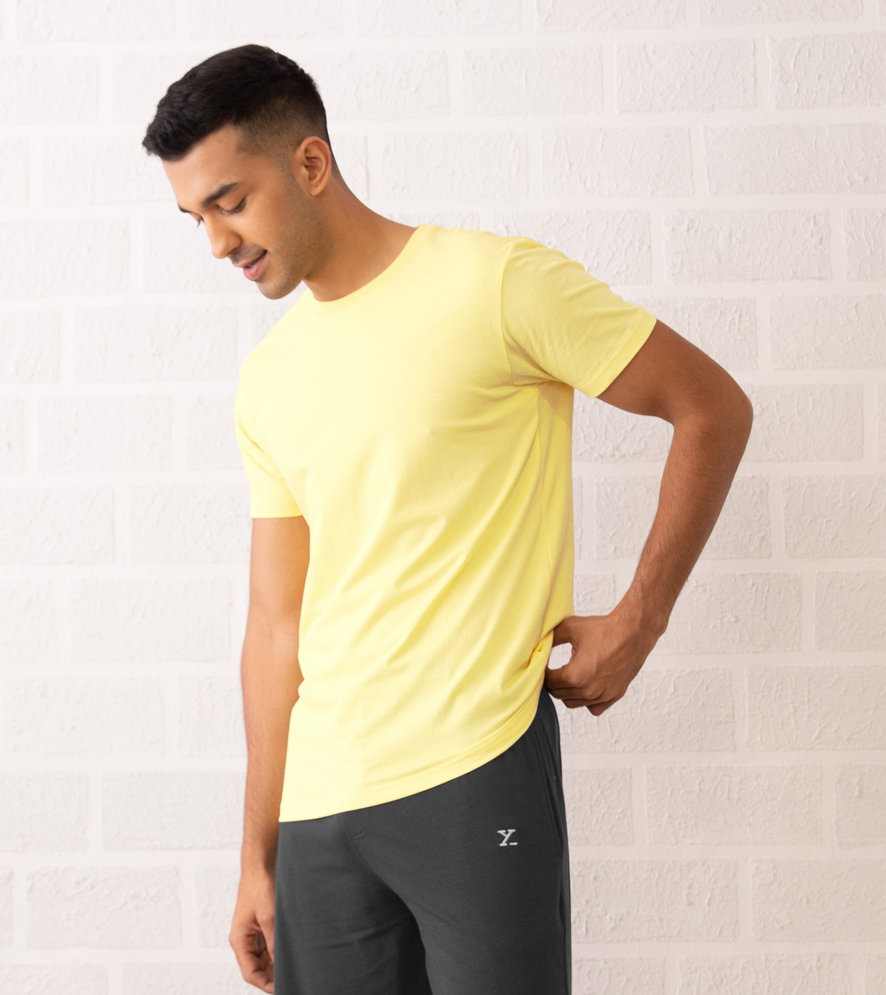 Iconique Supima Cotton T-shirts For Men Butter Yellow - XYXX Mens Apparels