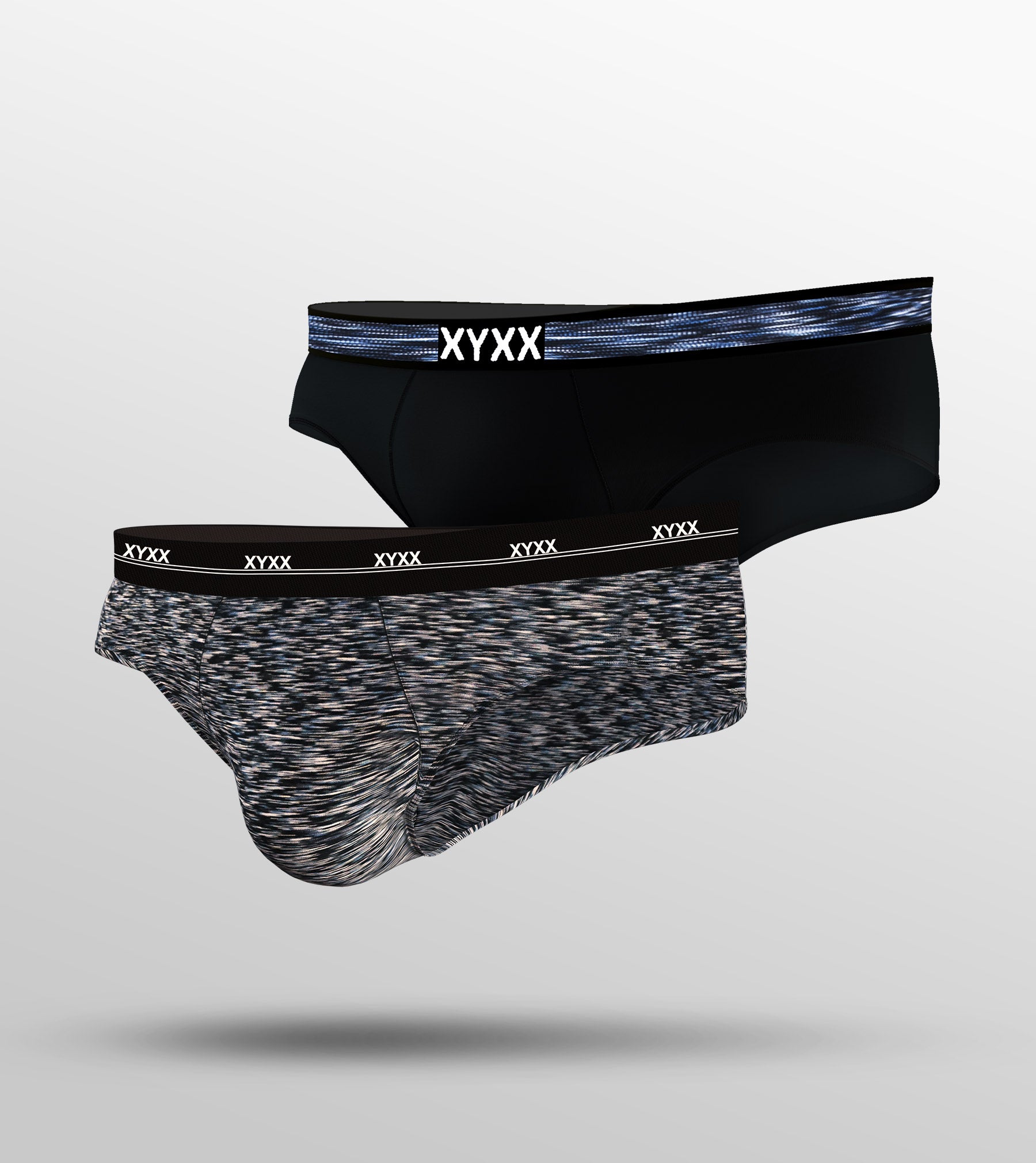 Tencel Modal Briefs For Men Pack of 2 (All Black) -  XYXX Mens Apparels