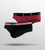 Tencel Modal Briefs For Men Pack of 2 (Red, Black) -  XYXX Mens Apparels