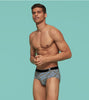 Linea Modal Briefs White Blue Cocktail